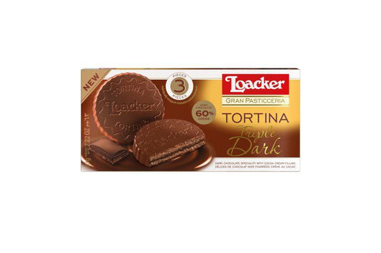 Loacker Tortina Triple Dark 21g x 3