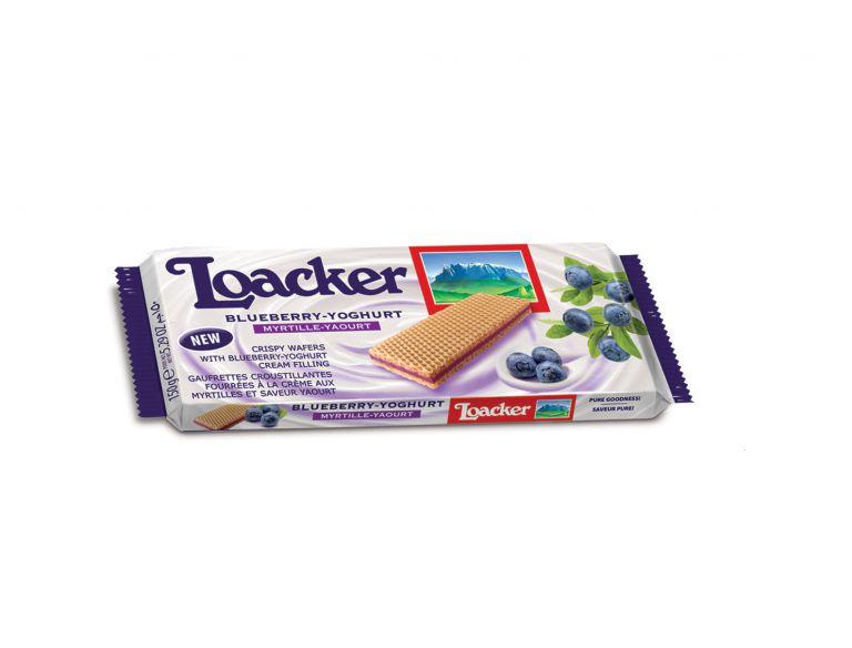 Loacker Blueberry/Yogurt Wafers 150g