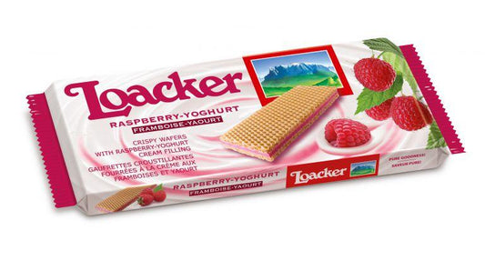 Loacker Raspberry/Yogurt Wafers 150g