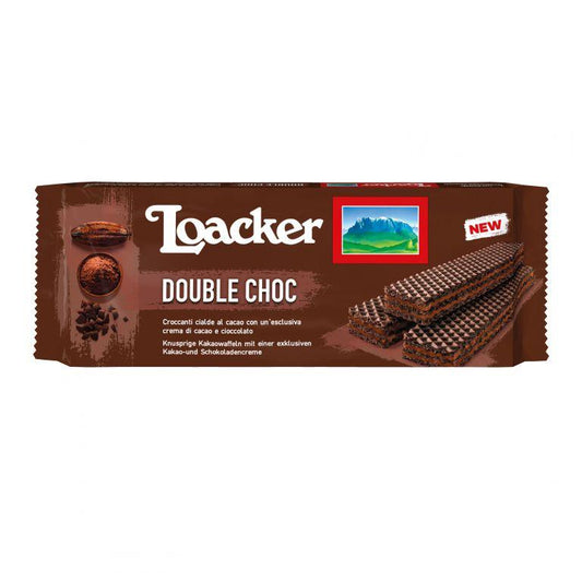 Loacker Double Chocolate Wafers 175g