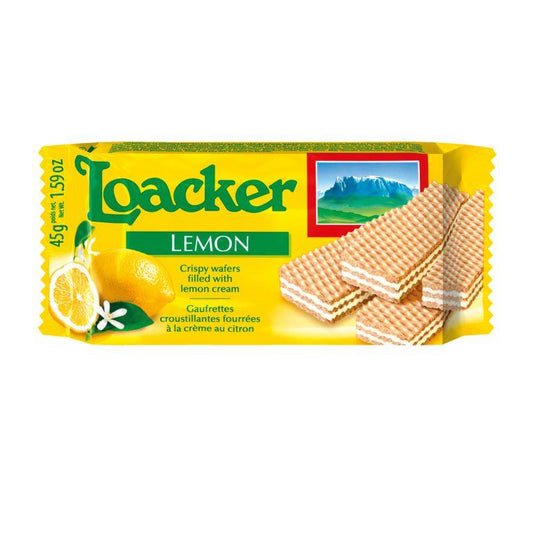 Loacker Lemon Wafers 45g