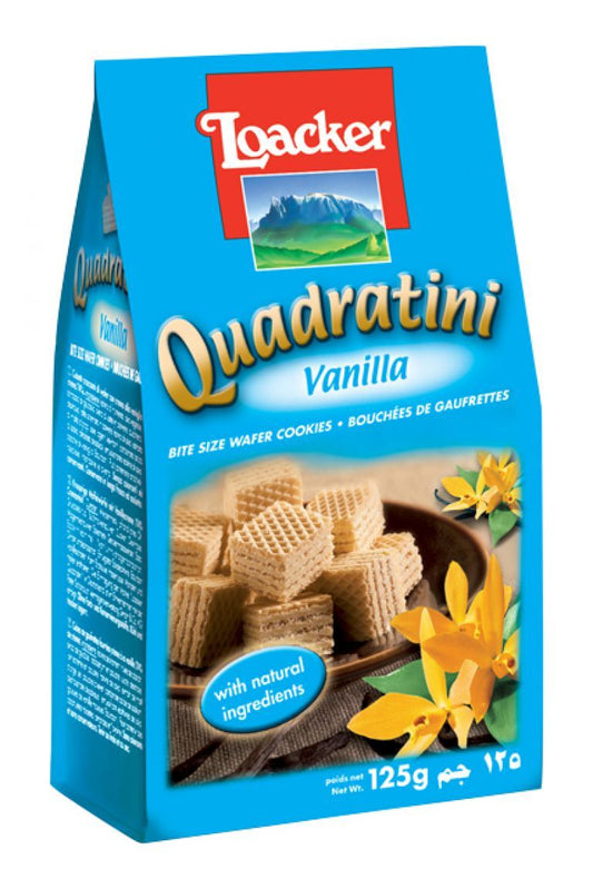 Loacker Quadritini Vanilla 125g