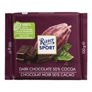 Ritter Sports Dark Chocolate (50%) 100g bar