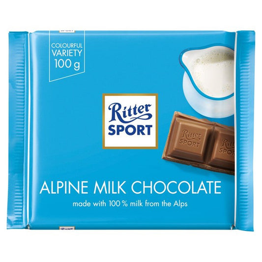 Ritter Sports Alpine Milk 100g bar