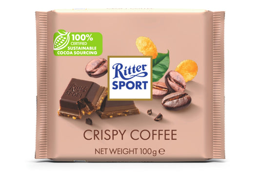 Ritter Sports Crispy Coffee 100g