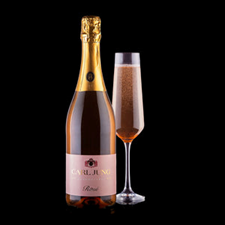 Carl Jung Rose Sparkling Dealc. Wine  750 ml