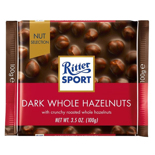 Ritter Sports Dark Whole Hazelnuts 100g