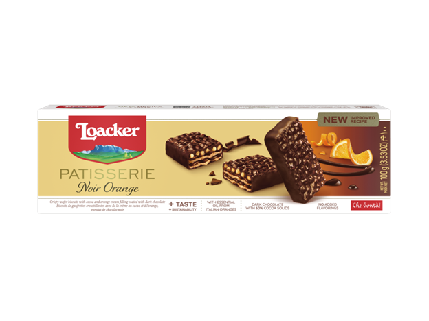 Loacker Patisserie Noir Orange-100g