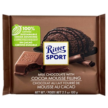 Ritter Sports Cocoa Mousse 100g bar