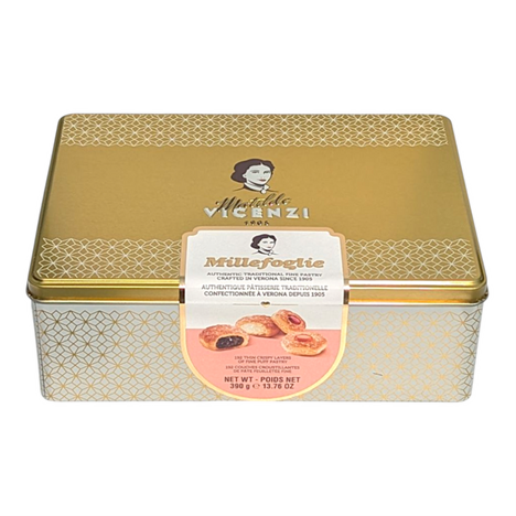 Matilde Vicenzi Millefoglie Puff Pastry Gift Tin 390g