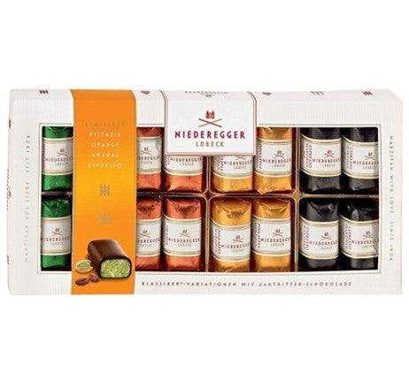 Niederegger Lubeck Marzipan Assorted Pralines with Dark Chocolates 200g