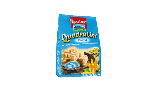 Loacker Quadritini Vanilla 250g 6pk