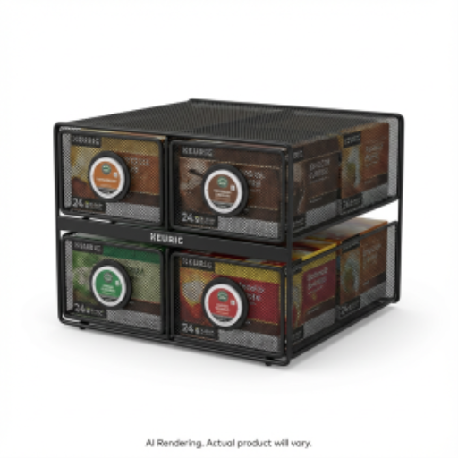 Keurig® Mesh 4 Sleeve K-Cup® Pod Storage Rack – Chocolate for the Soul
