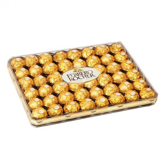 Ferrero Rocher Fine Hazelnut Milk Chocolate Pralines, 600 g