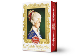 Reber Specialties Constanze Mozart Kugeln Classic Pistachio and Almonds Marzipan with Hazelnut Praline Creme covered with Premium Chocolate 240g (12 PCS)