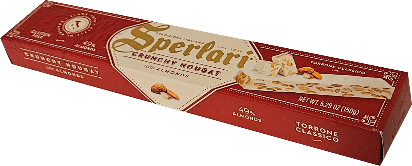 Sperlari Crunchy Nougat With Almonds 150g