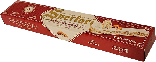 Sperlari Crunchy Nougat With Almonds 150g