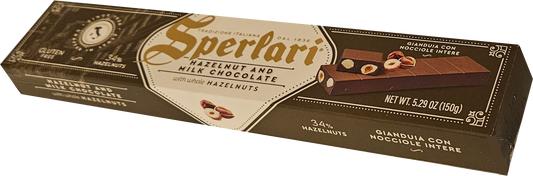 Sperlari Hazelnut and Milk Chocolate 150g