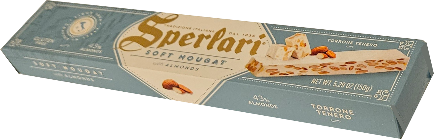 Sperlari Soft Nougat With Almonds 150g