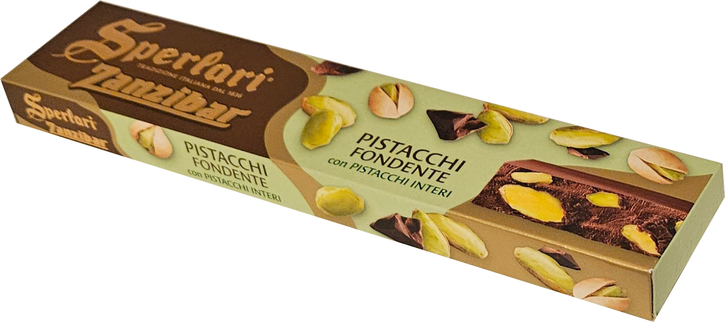 Sperlarli Zanzibar Pistacchi Fondente (Dark Chocolate with Pistachios) 200g